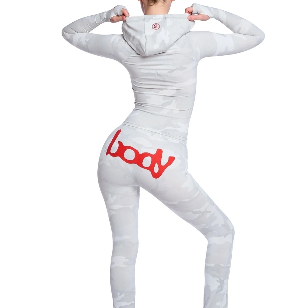 Body By Raven Tracy Low Rise Body Basic 2.0  In Colour Snow Camo